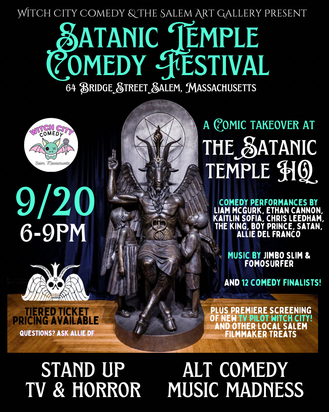 Ticket-Satanic Comedy Festival
